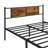 Queen Size Metal Bedframe-123819852-123834358