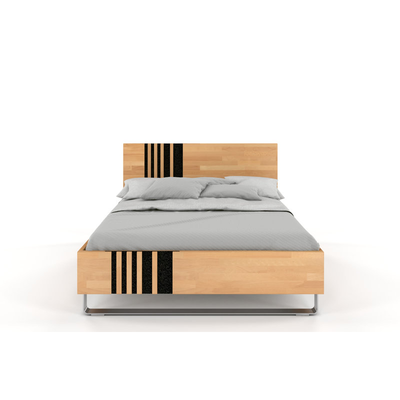 Solid Wood Bed, Super King (6'), Natural