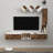 Expandable Floating TV Stand with Convertible Shelves,DIY