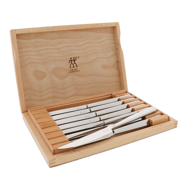 Zwilling 8-piece Stainless Steel Steak Knife Set