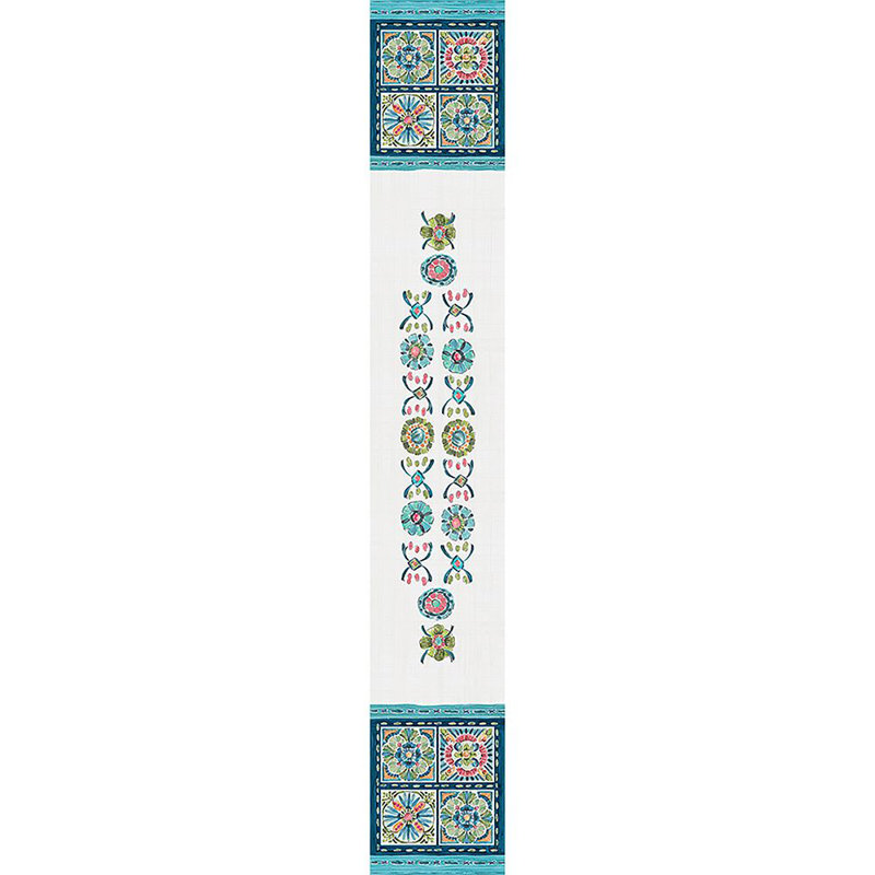 Chemin de table floral, 13 po x 90 po