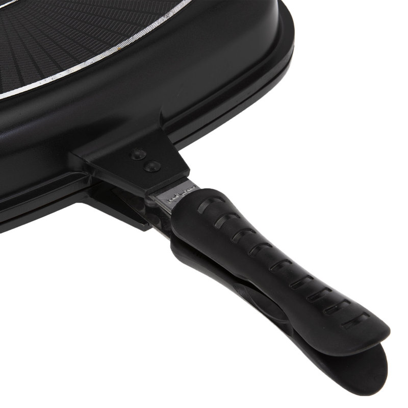 Non-Stick Aluminum Grill Pan / Griddle Set, 43 cm W