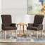 Chaise de salle à manger rembourrée avec accoudoirs en tissu Amdad-1444740940-1408077783-1392390081