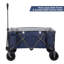 Sacs de chariot de plage pliables robustes et rangement pour sable avec grandes roues