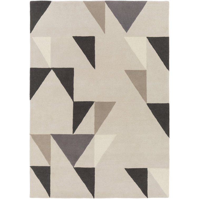 Broussard Wool Geometric Indoor Rug