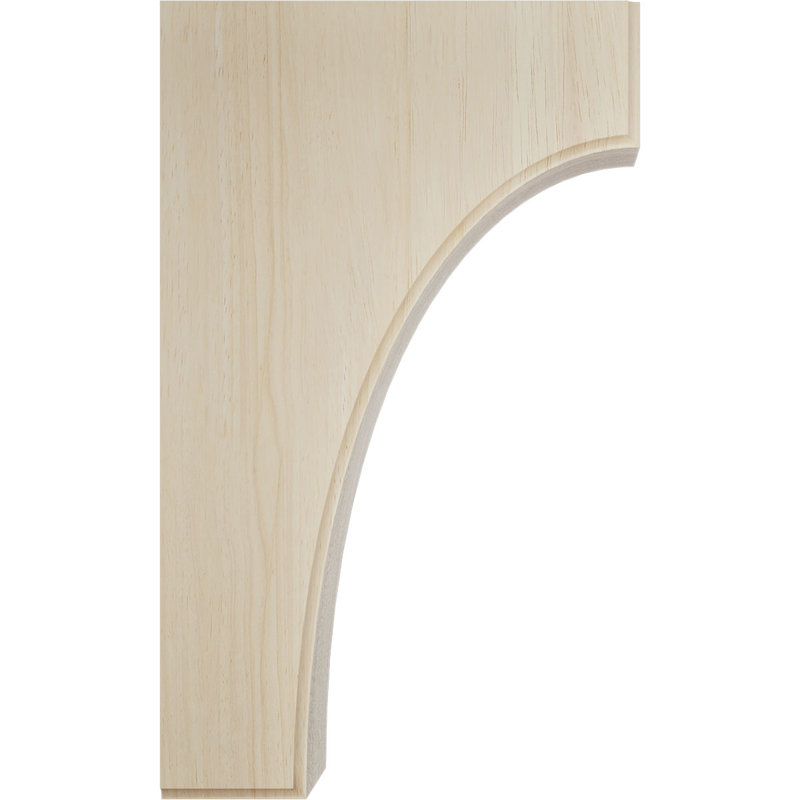 Support Clarksville, Hévéa, 3.5" W x 6" D x 10" H