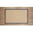 Nannette Handmade Light Beige Berber with Black Faux Leather Border Made in the USA Area Rug-913988028