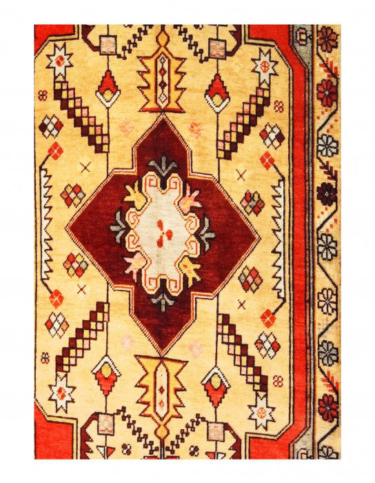 Tapis rectangulaire en velours de petite taille 1 pi 7 po x 4 pi 5 po Goodfield