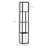 Modern Floor Lamp with Shelves & Dual Ambient Lighting