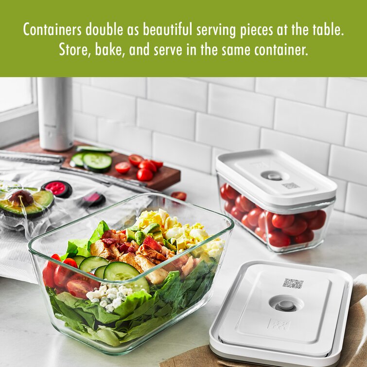 ZWILLING J.A. Henckels Fresh & Easy Glass Airtight Meal Prep 2.11