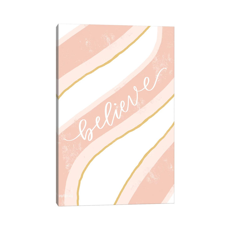 Believe by Imperfect Dust - Wrapped Canvas Print, 30.48 cm H x 45.72 cm W