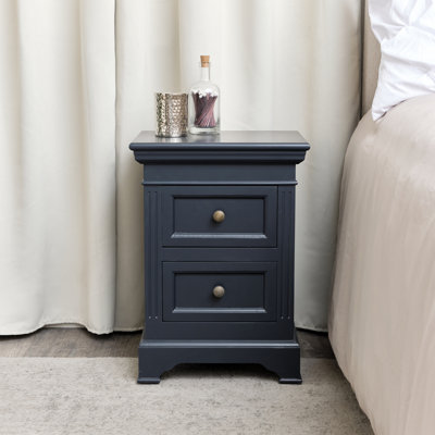 Two Drawer Bedside Table - Daventry Range