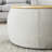 Round Storage Ottoman, 2 In 1 Function, Work As End Table And Ottoman,With Small Seat (25"X25"X14.7")-1952186147-1952186146