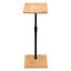 Table d'appoint de qualité, hauteur réglable, 2 niveaux avec fentes pour la table de rangement de salon et de chambre à coucher, hauteur réglable, fentes, chambre, chambre à coucher et porte-savon