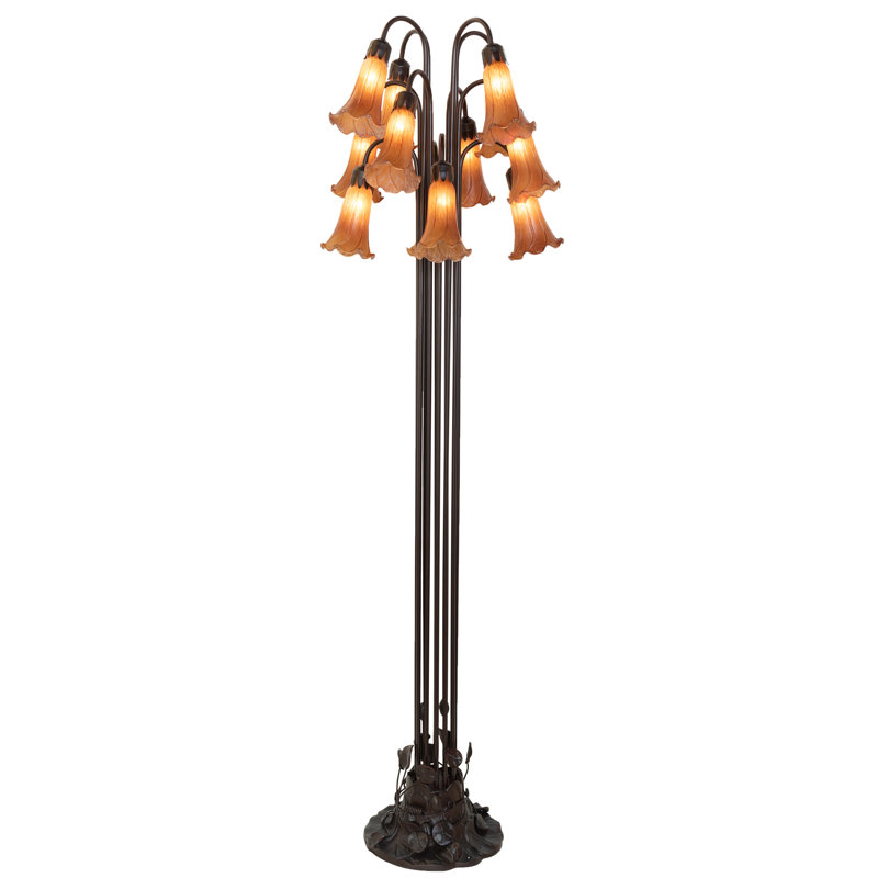 Bueche Tree Floor Lamp, Amber