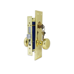 Complete Mortise Entry Knob Set Deadbolt