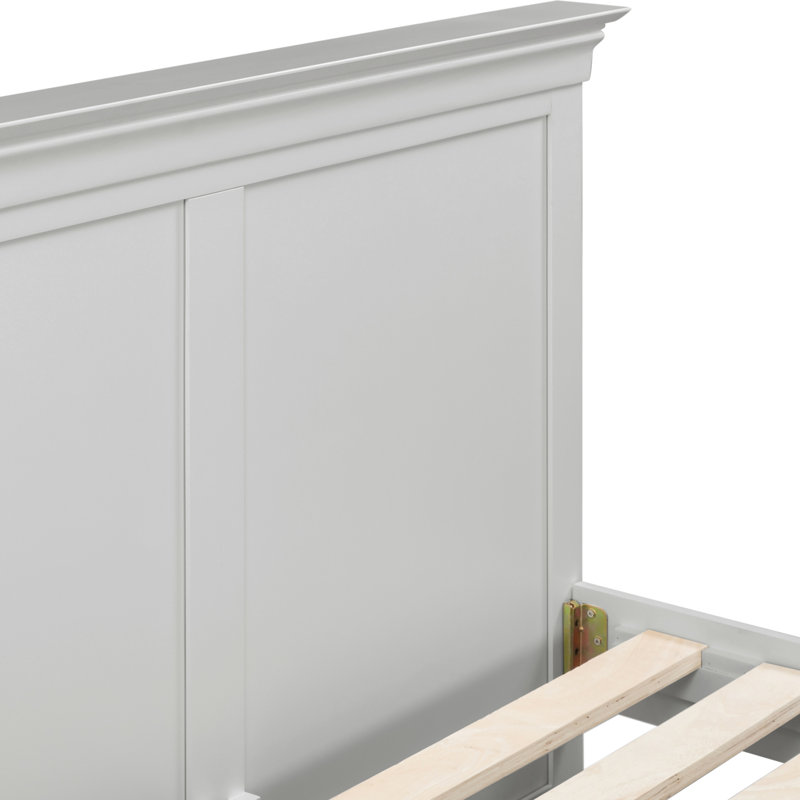 Adaleya Bedframe, Grey, Double (4'6)