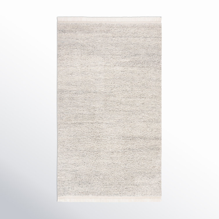 Wyly Handmade Wool Gray Rug