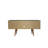 Utopia 53" Contemporary Modern 4-Shelf TV Stand for TVs up to 50" in Black-1503651575