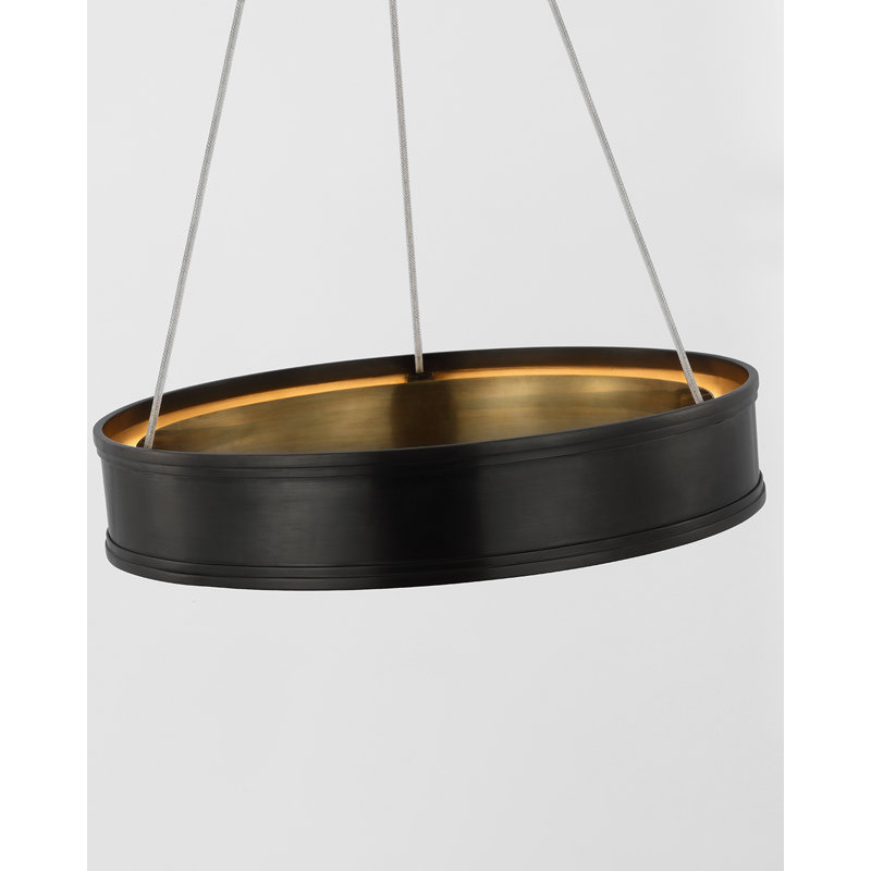 Connery 3 - Light LED Chandelier, Bronze