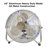 18" Industrial Grade High Velocity Fan - Chrome Grill