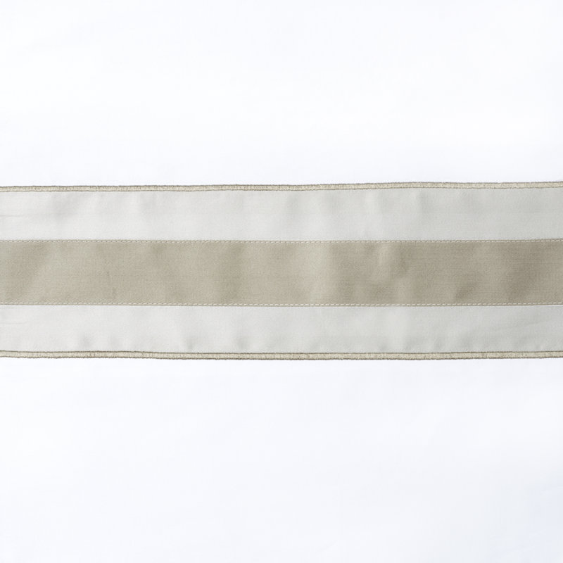 Dimora Sham, White/Khaki, King
