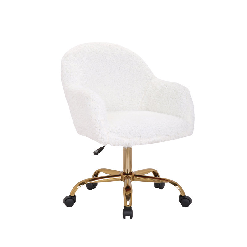 Chaise de travail Kristian, Blanc