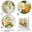 Art mural sur toile de fruits, impression botanique d'oranger-70537513-70537522