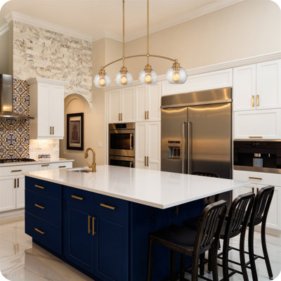 Odette 4 - Light Dimmable Classic / Traditional Chandelier