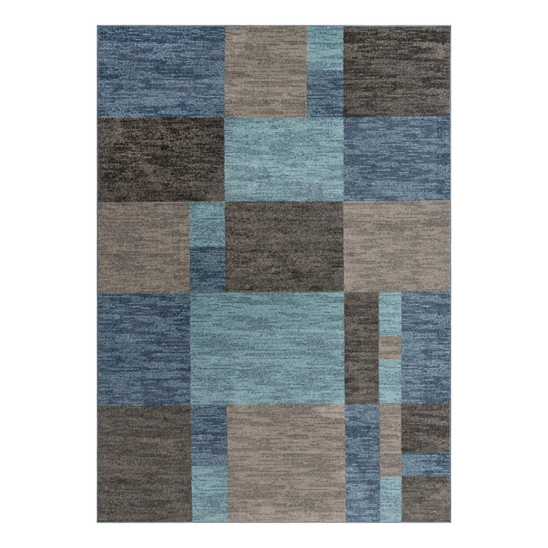 Hareld Geometric Indoor Rug, Rectangle 10' x 14'1"