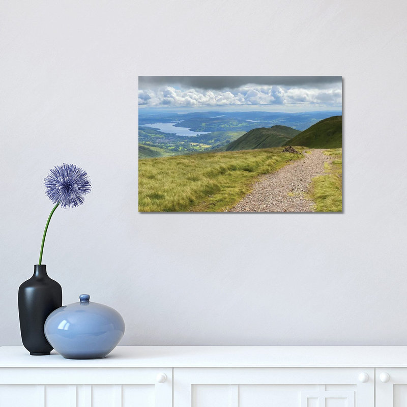 Green Overlook 1 Piece Wrapped Canvas Wall Art, 30.48 cm H x 45.72 cm W