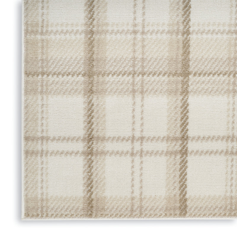 Yeraldo Plaid Indoor Rug, Rectangle 6' x 9'