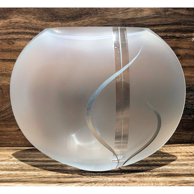 Bernuth Handmade Lead Free Crystal Table Vase