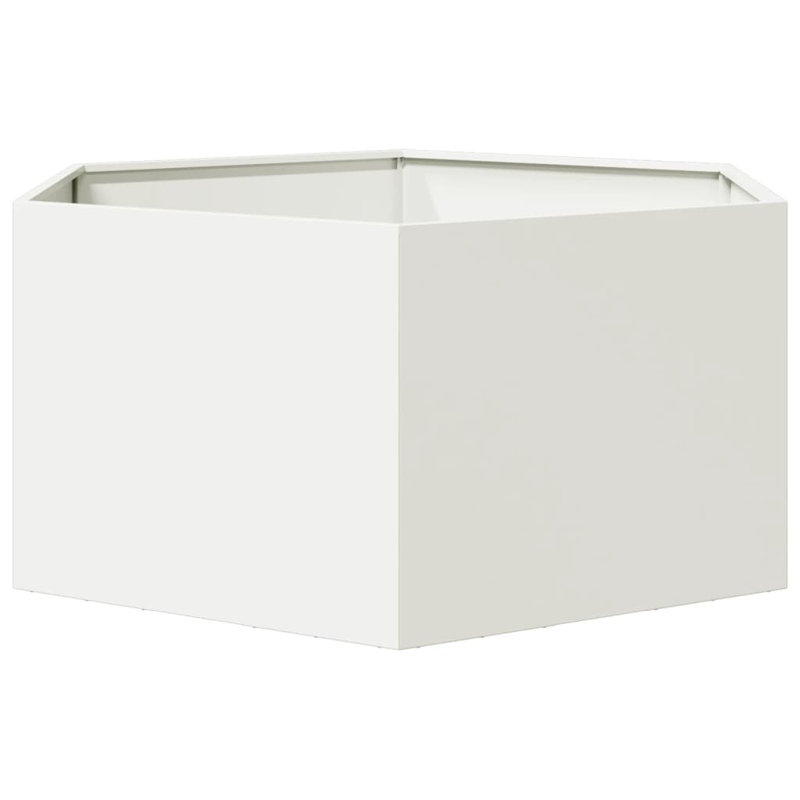 Planter Box, 45cm H x 104cm W x 90cm D, White 