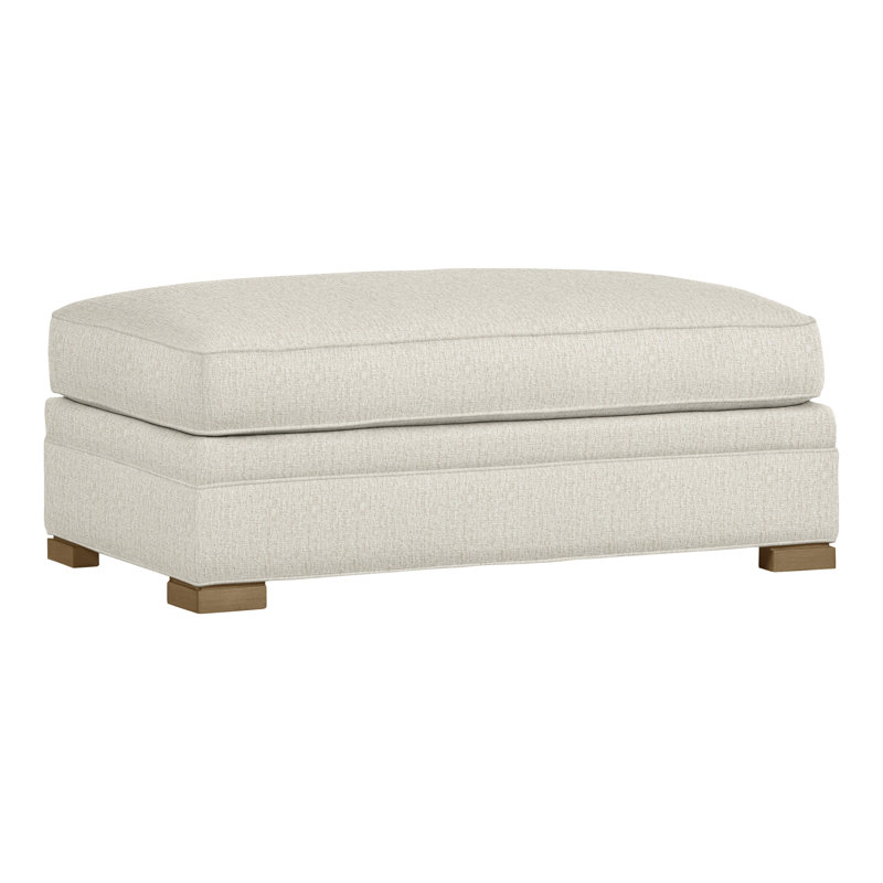 Repose-pieds et demi Nicholas, Hampton, Chenille Crypton® neige Nomad