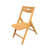 Teak Wood Patio Dining Set with Round Table-2039421536