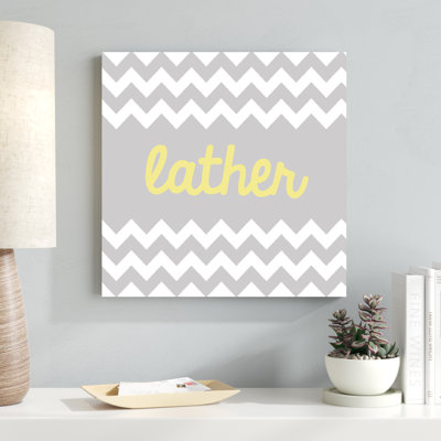 «Lather», impression sur toile
