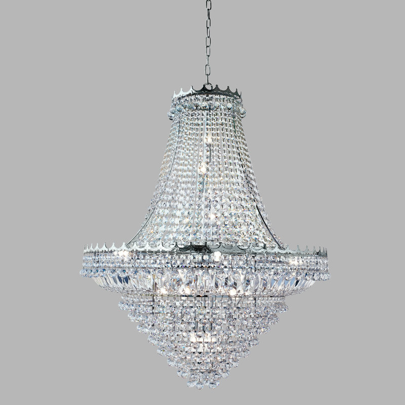 Brynn 19 - Light Empire Chandelier, Chrome