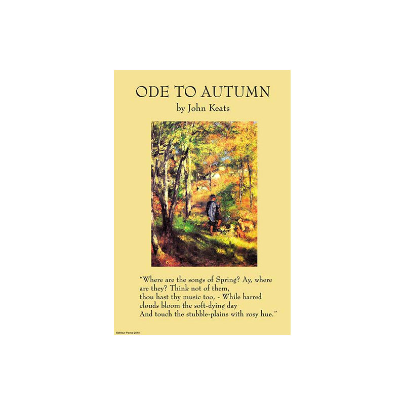 « ode to automne » par john keats, impression