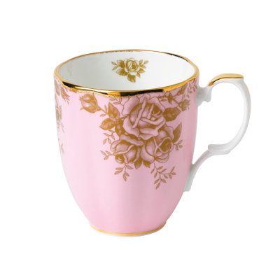 100 Years of Royal Albert - Fine Bone China Mug, Golden Roses (1960)