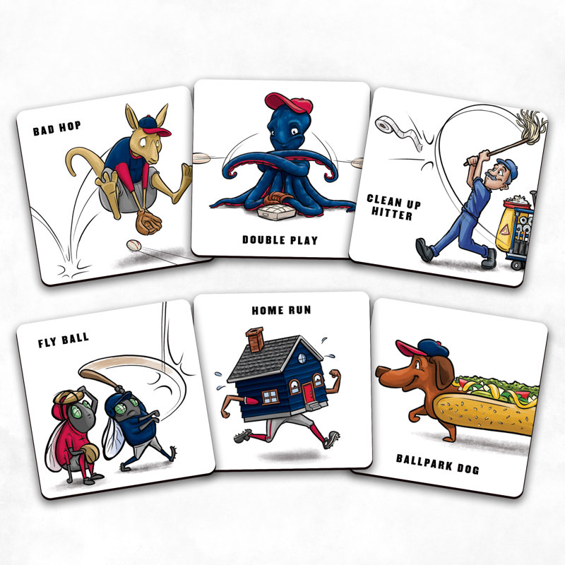 MLB Licensed Memory Match Game, Atlanta Braves
