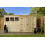 14 Ft. W x 4 Ft. D Shiplap Pent Wooden Shed