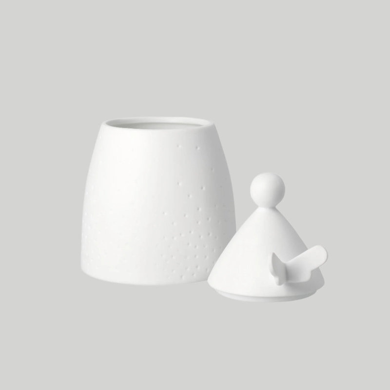 Heavenly Light Porcelain Angel Canister
