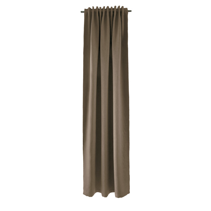 Lockmoor Room Darkening Curtain, Brown