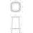 Soder Counter Stool with Metal Frame-378062298-378062296