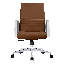 Fauteuil de bureau rembourré en cuir Waide-1404872404