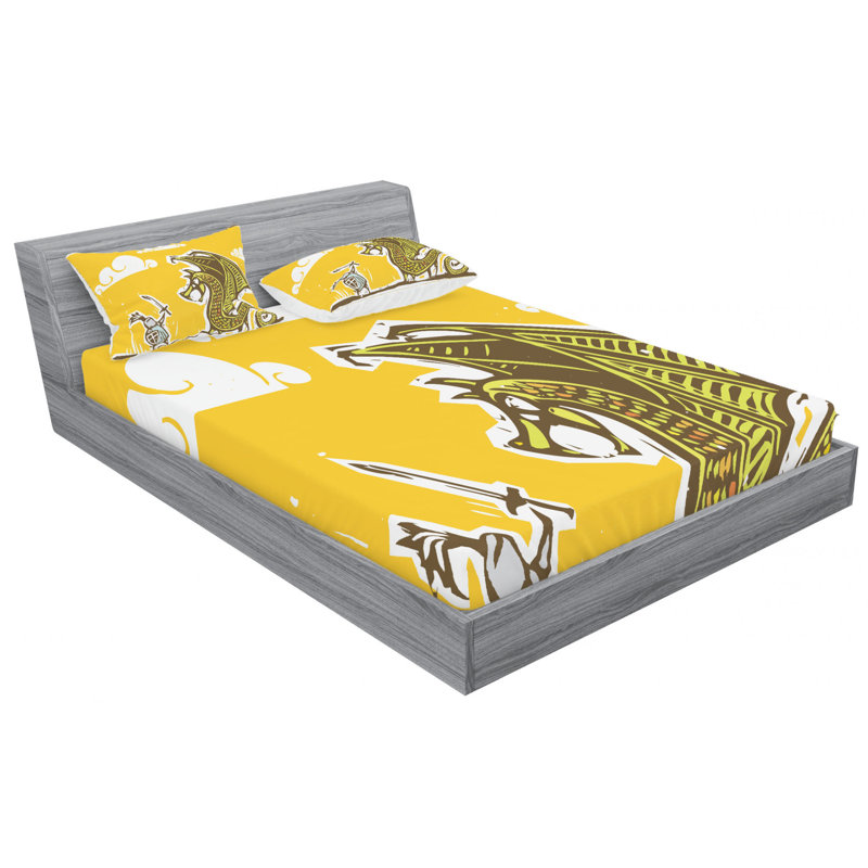 Microfiber Sheet Set, Full Sheet Set with Fitted Sheet