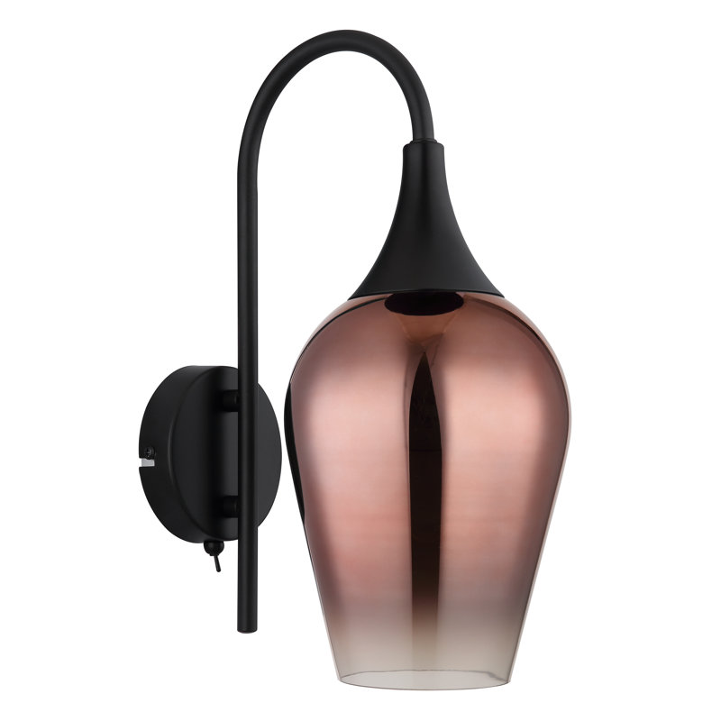 Chesterine Armed Sconce, Red