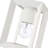 Averee 5.5" W 1-Light Dimmable Wallchiere-199538805
