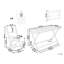 Bolaji 4 - Person Dining Set-1514945613